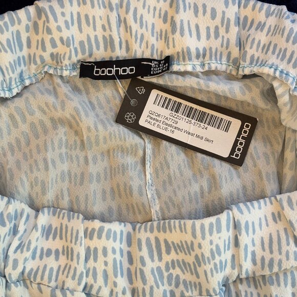 Boohoo White Midi Skirt - Picture 2 of 4